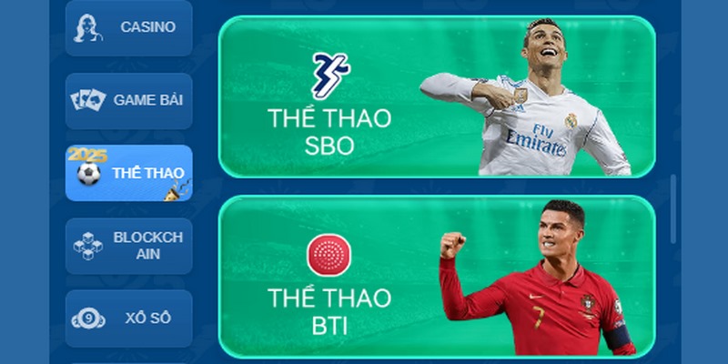 Các loại kèo cược thể thao 58Win phổ biến